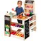 Best Choice Products Kids Pretend Play Grocery Store Wooden Supermarket Set w/ Chalkboard, Cash Register